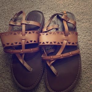 Never worn boho sandals!